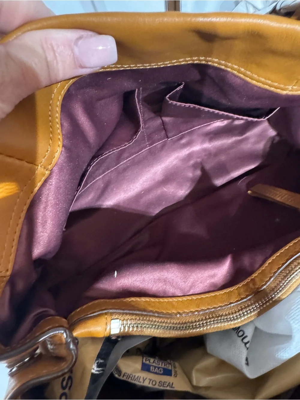 Coach shoulder tote